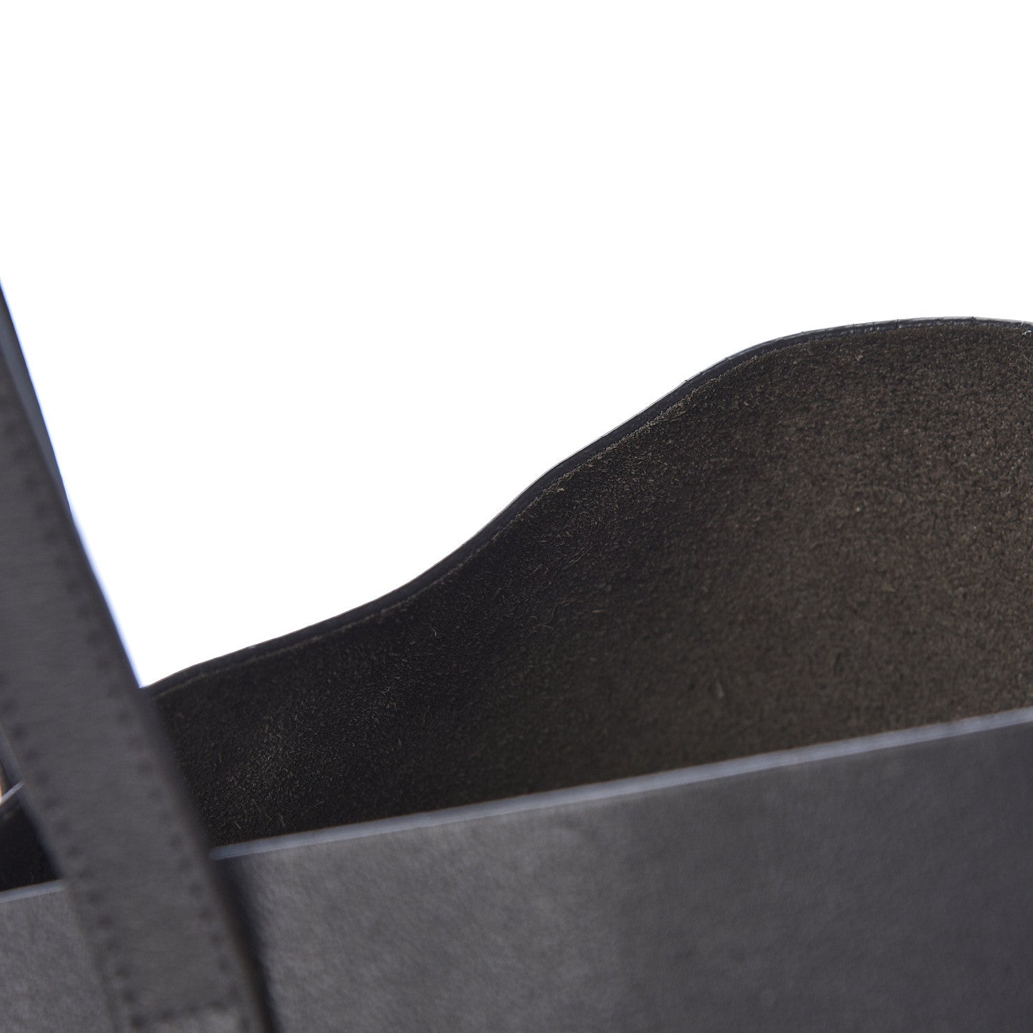 Saint Laurent Calfskin Large Shopping Tote Dark Grey 15 of 16