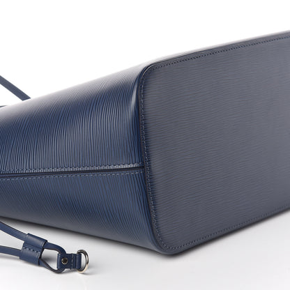 Louis Vuitton Epi Neverfull MM Indigo 8 of 9