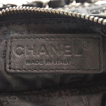Chanel Tweed Patch Pochette 6 of 8