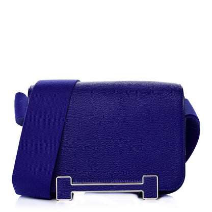 Hermes Chevre Mysore Geta Bleu Electrique 1 of 11