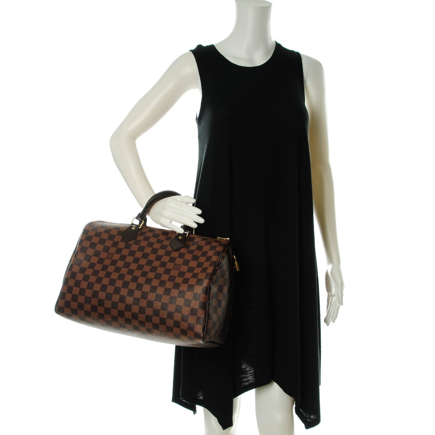 Louis Vuitton Damier Ebene Speedy 35 2 of 9