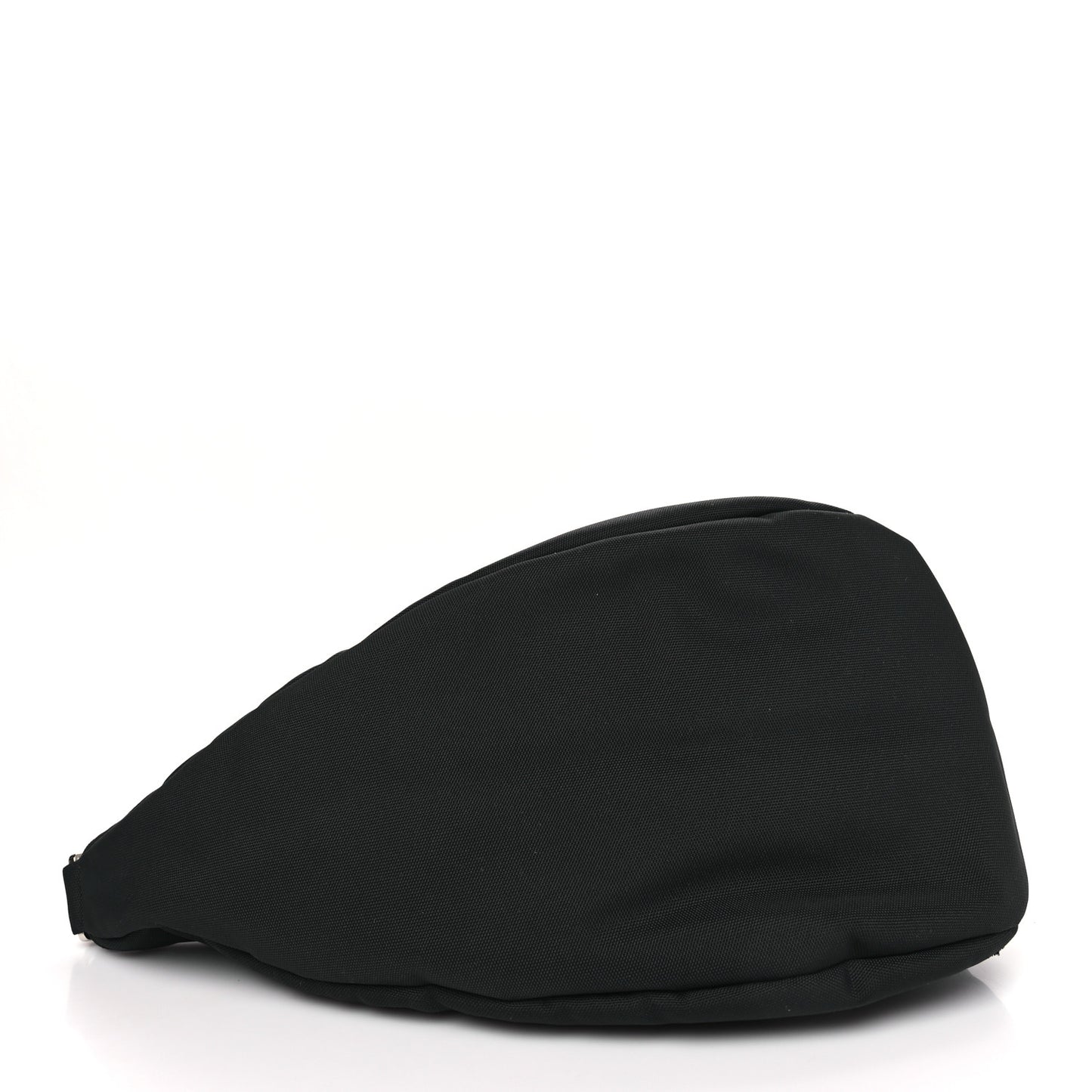Nylon Small Slouchy Banana Bag Black
