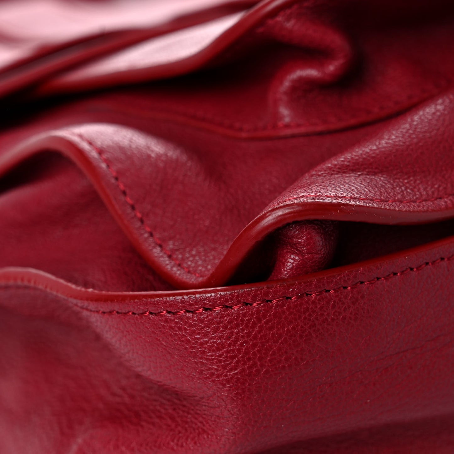 Lambskin Large PS1 Satchel Chianti