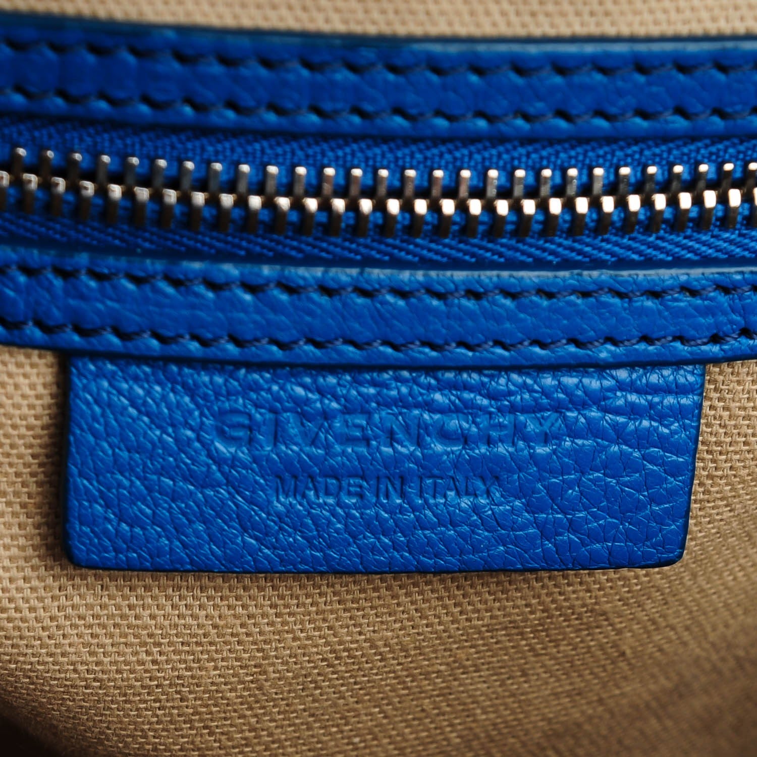 Givenchy Sugar Goatskin Medium Antigona Mineral Blue 6 of 8