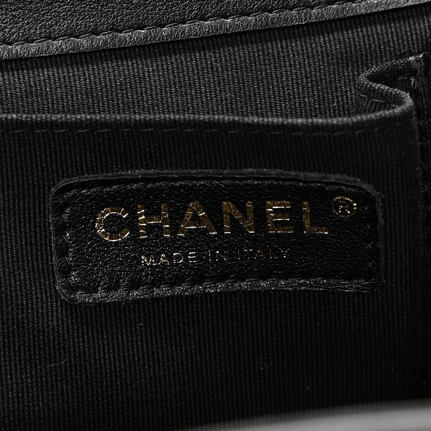 Chanel Lambskin Quilted Large Duma Drawstring Backpack Black 6 of 10