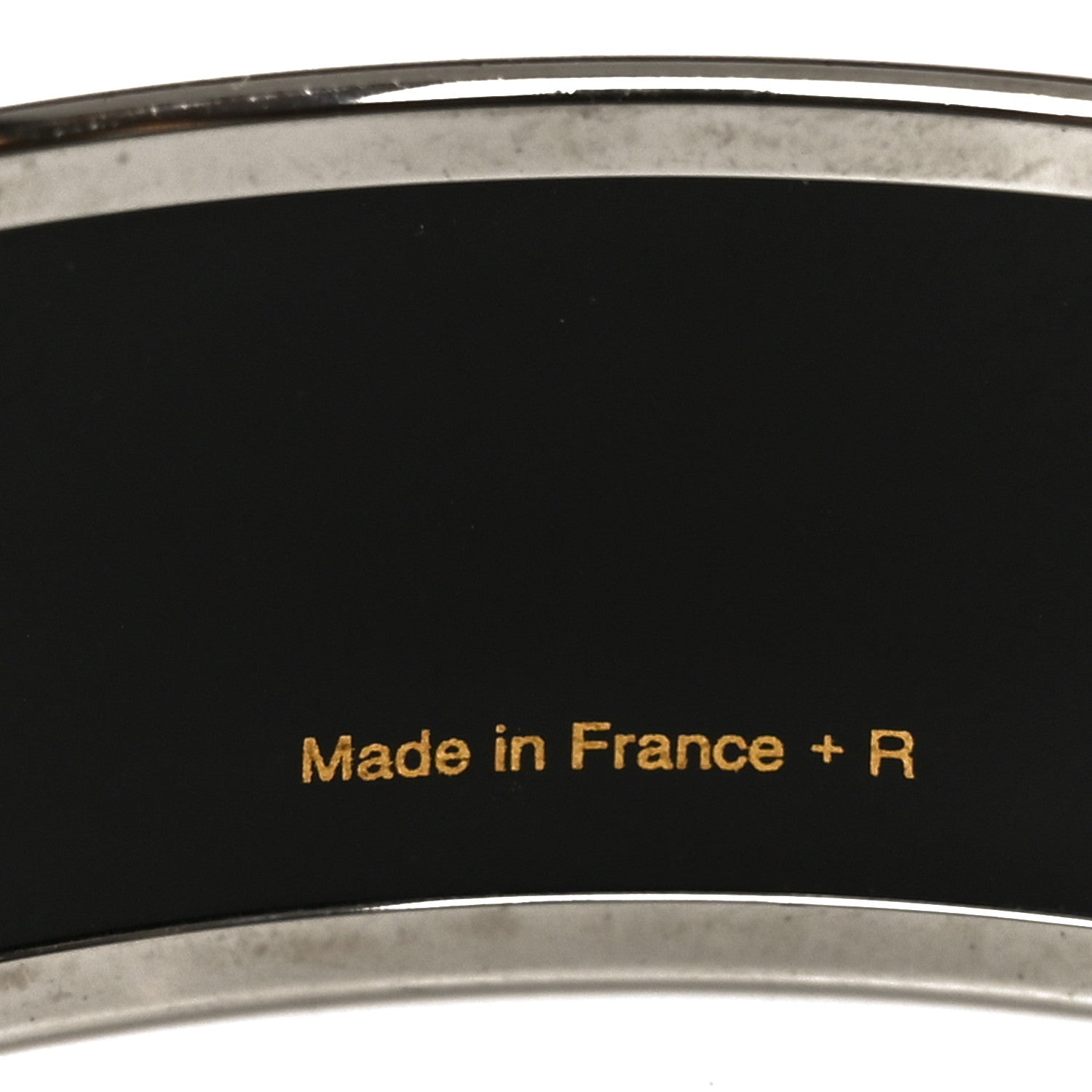 Hermes Enamel Printed Caleche Medium Bracelet 70 Rose Ronsard 5 of 5