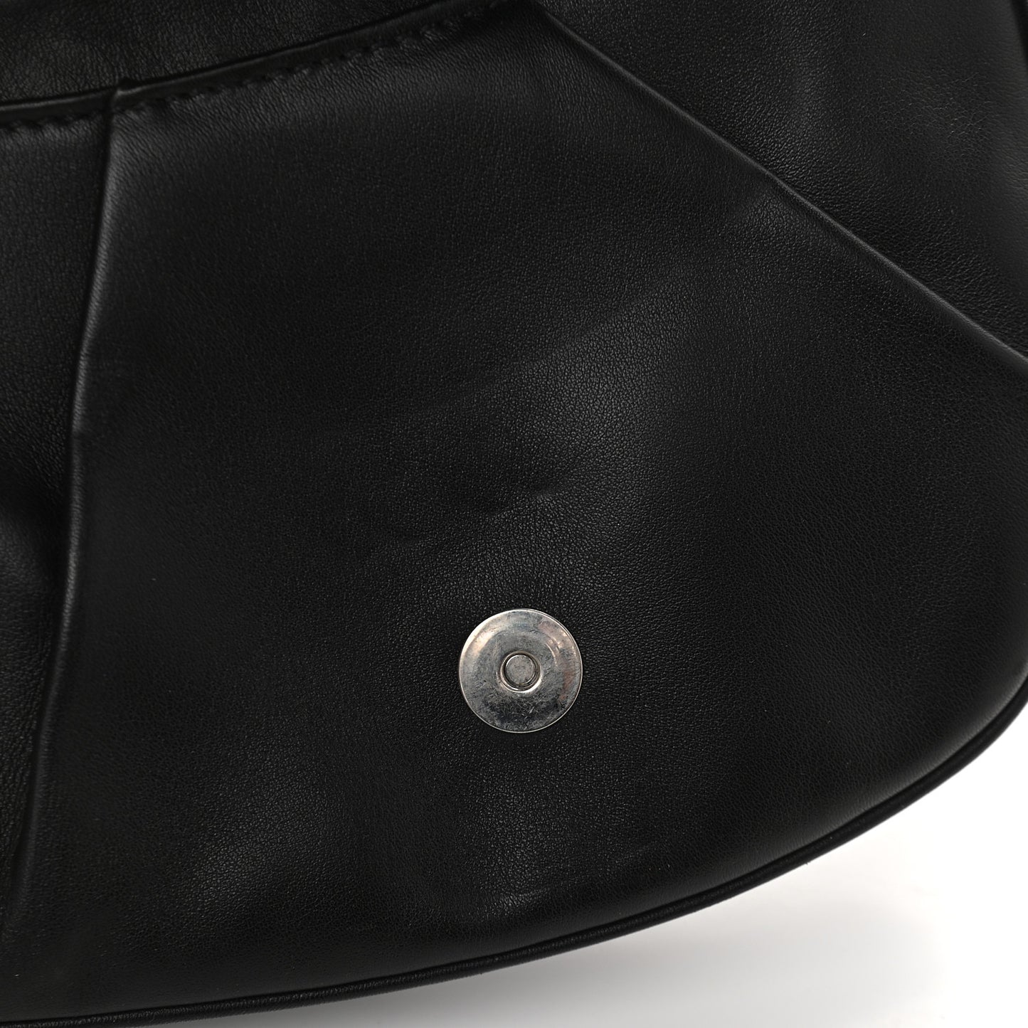 Calfskin Shoulder Bag Black
