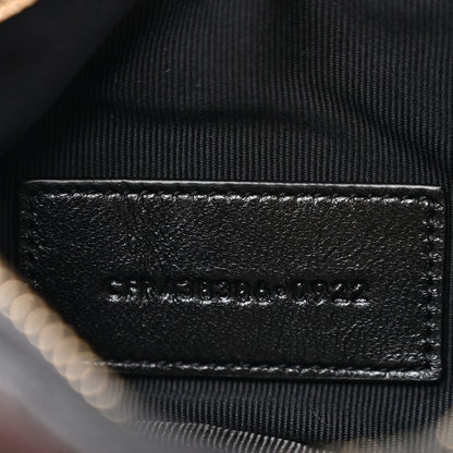 Saint Laurent Calfskin Matelasse Monogram Key Pouch Black 7 of 8