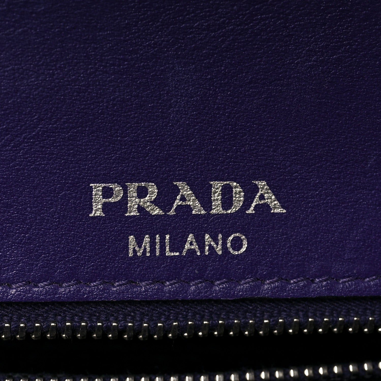 Prada Saffiano Vernice Sound Flap Chain Crossbody Bag Viola 6 of 7