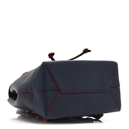 Louis Vuitton Soft Calfskin Lockme Backpack Marine Rouge 4 of 10