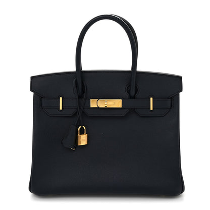 Hermes Epsom Birkin 30 Bleu Indigo 1 of 10