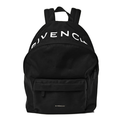 Givenchy Nylon Essential Backpack Black White 1 of 8