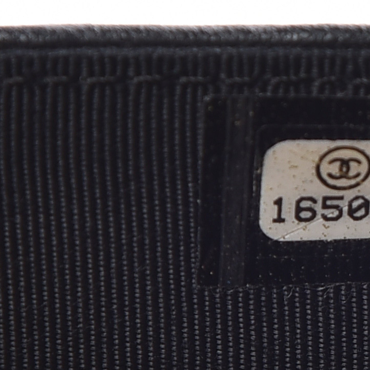 Lambskin Quilted Wallet On Chain WOC Black