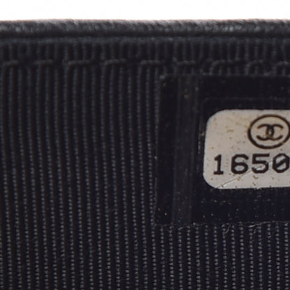 Chanel Lambskin Quilted Wallet On Chain WOC Black 8 of 11