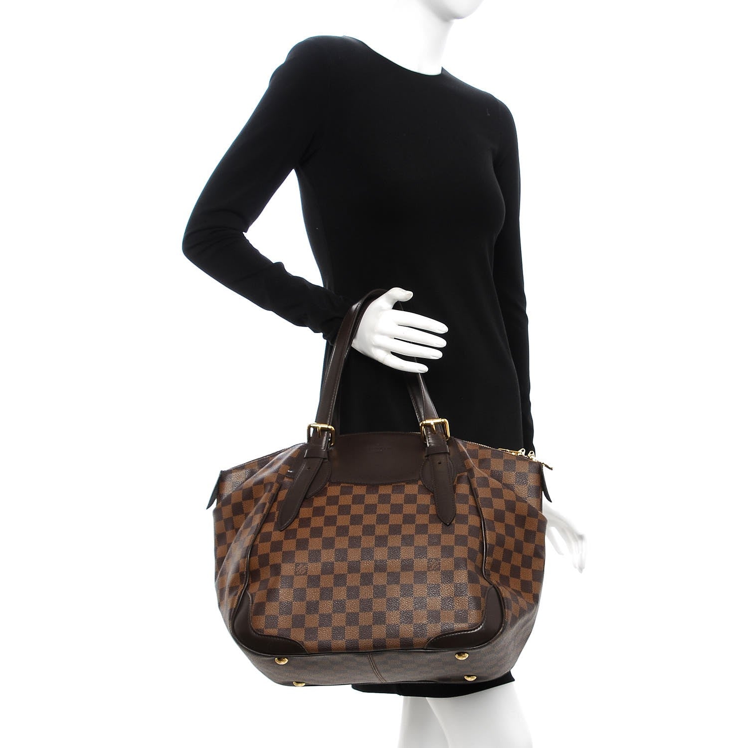 Louis Vuitton Damier Ebene Verona GM 2 of 15