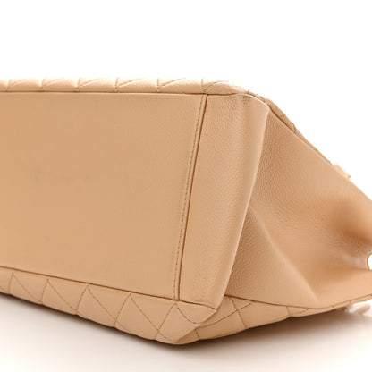 Chanel Caviar Quilted Grand Shopping Tote GST Beige Clair 11 of 15