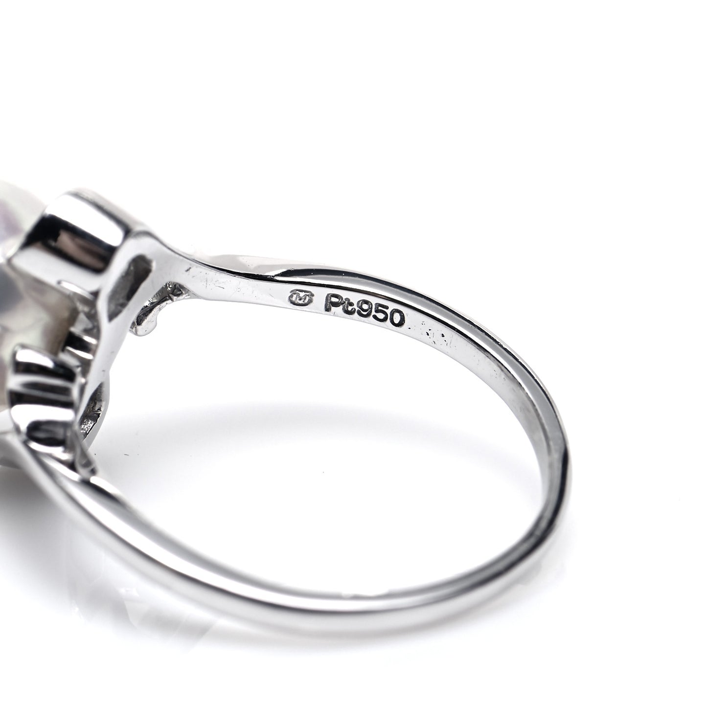 Platinum Akoya Pearl 9mm Ring 48 4.5