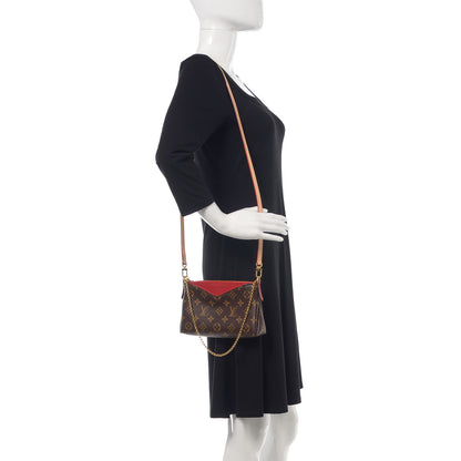 Louis Vuitton Monogram Pallas Clutch Cherry 2 of 11