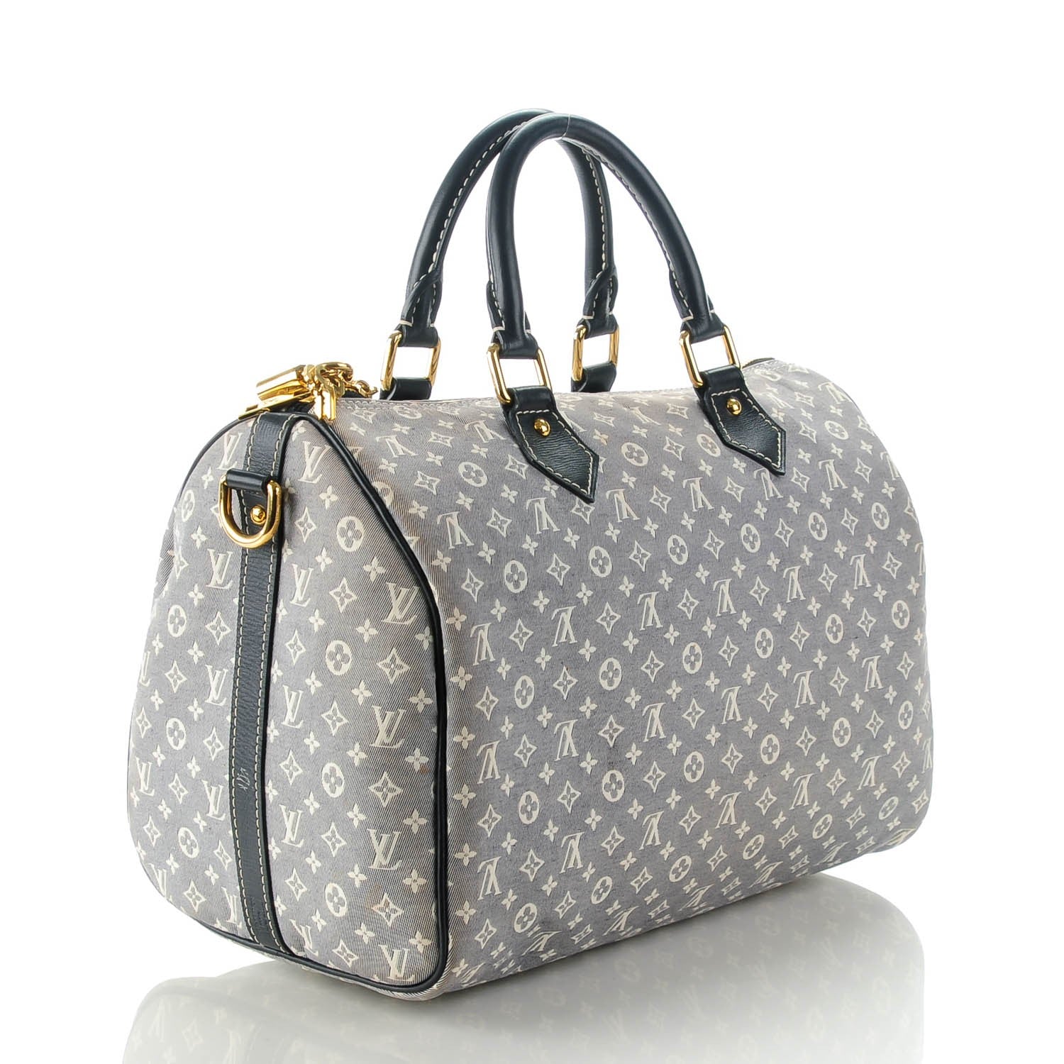 Louis Vuitton Monogram Idylle Speedy Bandouliere 30 Encre 3 of 7