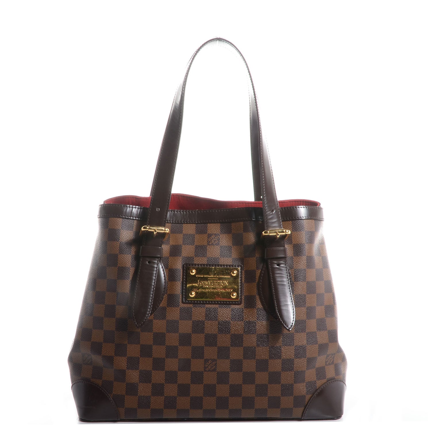 Louis Vuitton Damier Ebene Hampstead MM 1 of 8