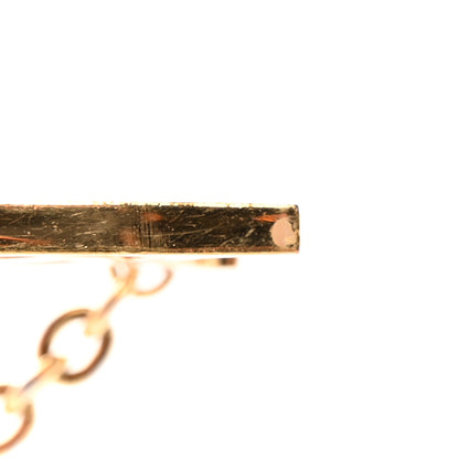 Louis Vuitton Metal Monogram Epi Spring Street Bag Charm Key Holder Gold 6 of 7