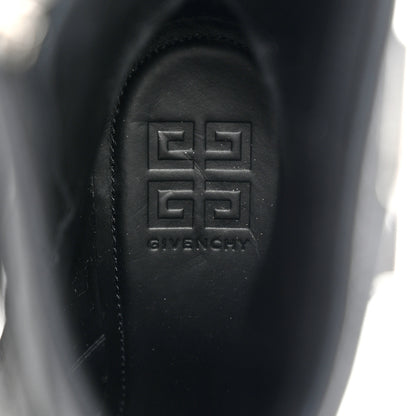 Givenchy Grained Calfskin Shark Lock Biker Ankle Boots 41 Black 6 of 9