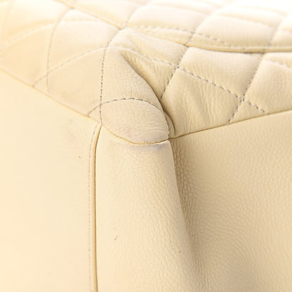 Chanel Caviar Quilted Grand Shopping Tote GST Beige Clair 14 of 18