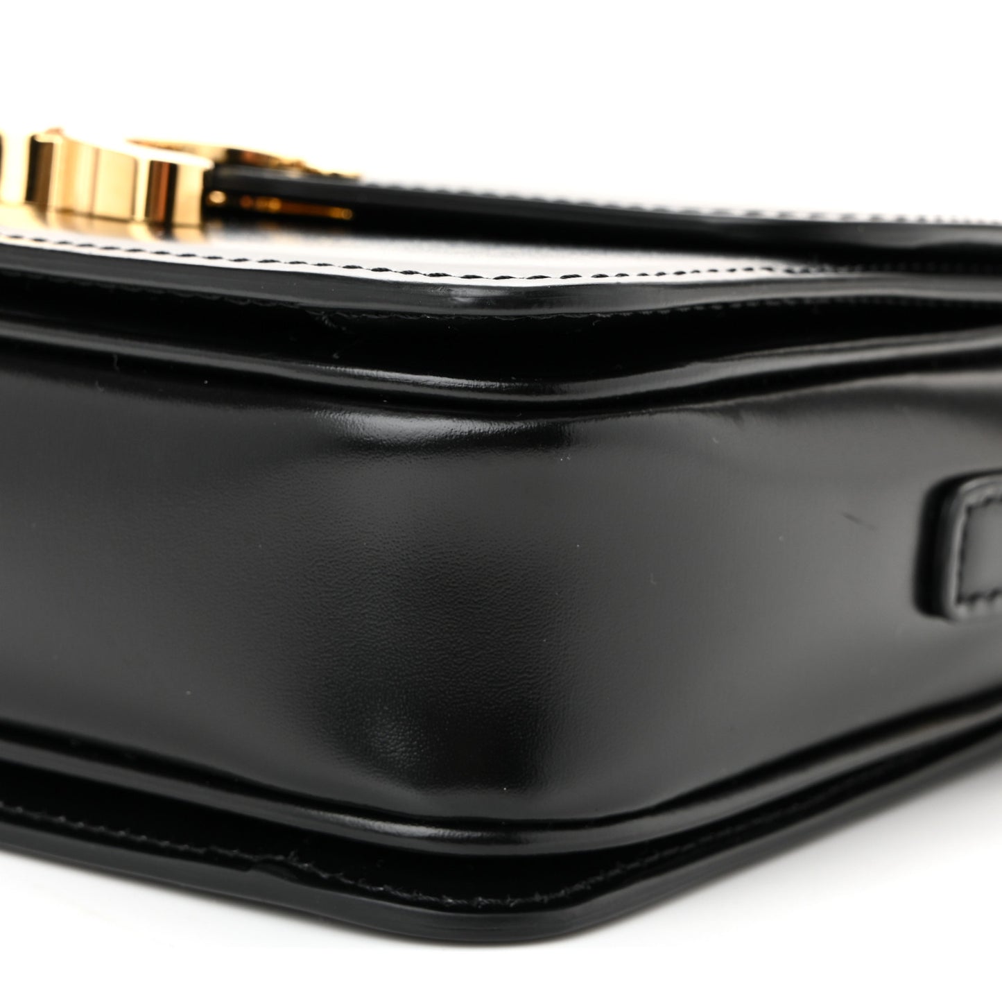 Shiny Calfskin Teen Triomphe Black