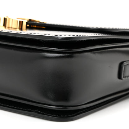 Celine Shiny Calfskin Teen Triomphe Black 10 of 10