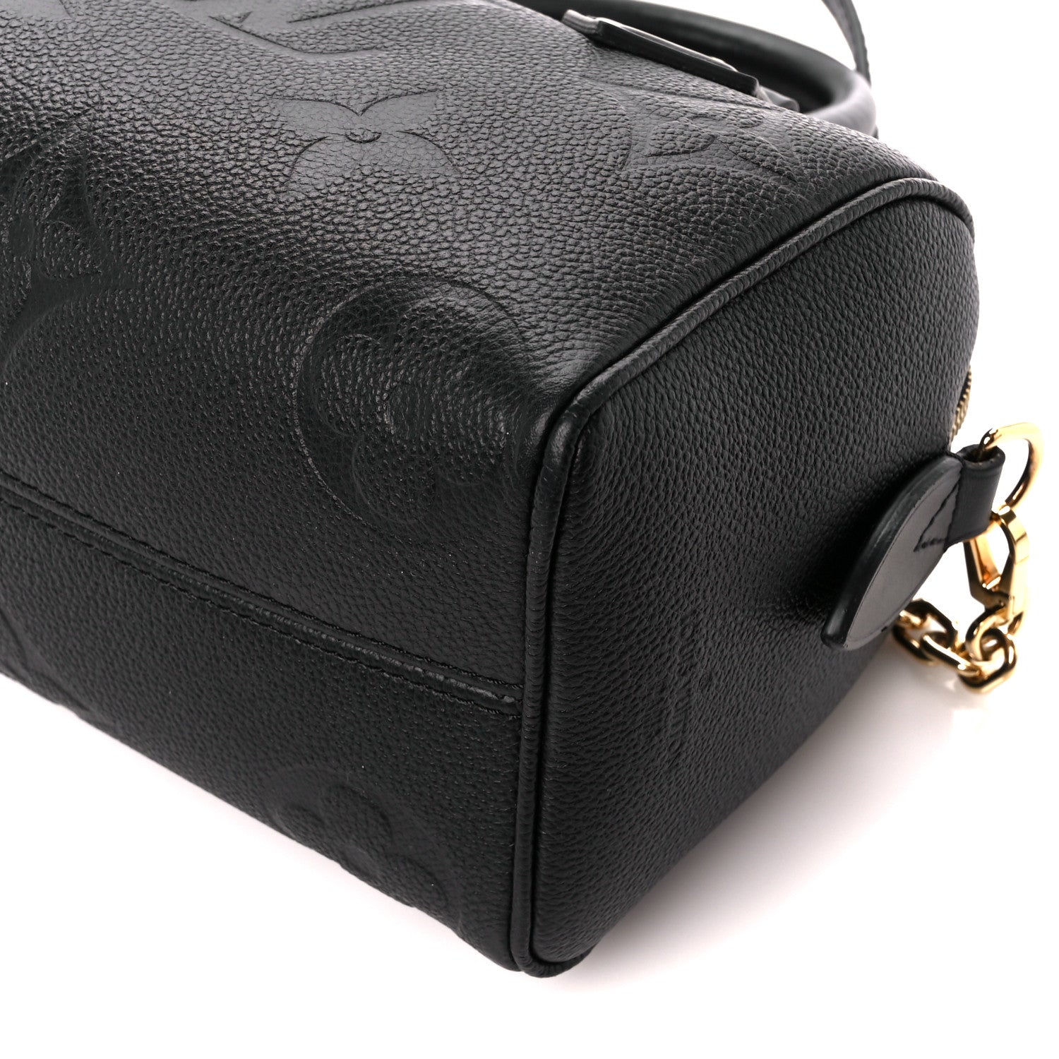 Louis Vuitton Empreinte Monogram Giant Speedy Bandouliere 20 Black 10 of 11