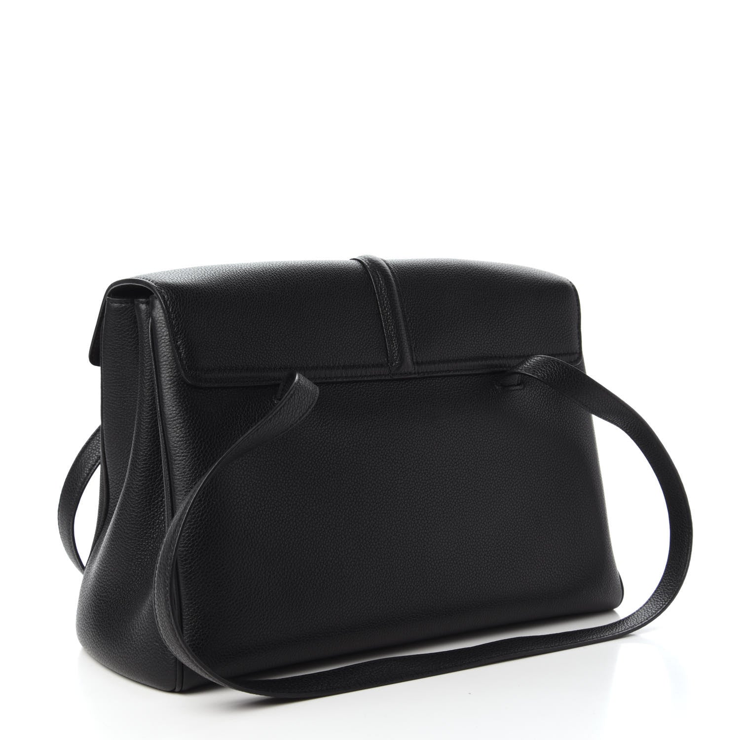 Celine Supple Grained Calfskin Medium Soft 16 Bag Black 3 of 9