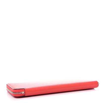 Hermes Epsom Silk'In Wallet Rose Jaipur 4 of 6