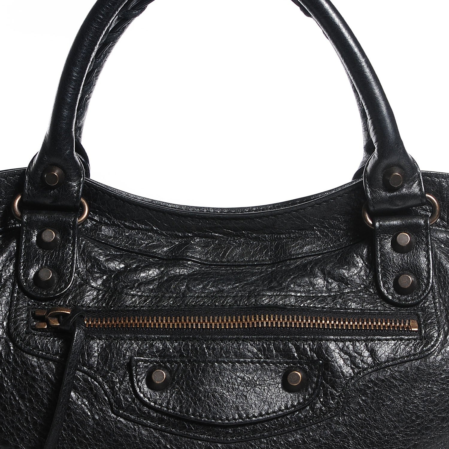 Balenciaga Agneau Classic Hardware Town Black 5 of 12