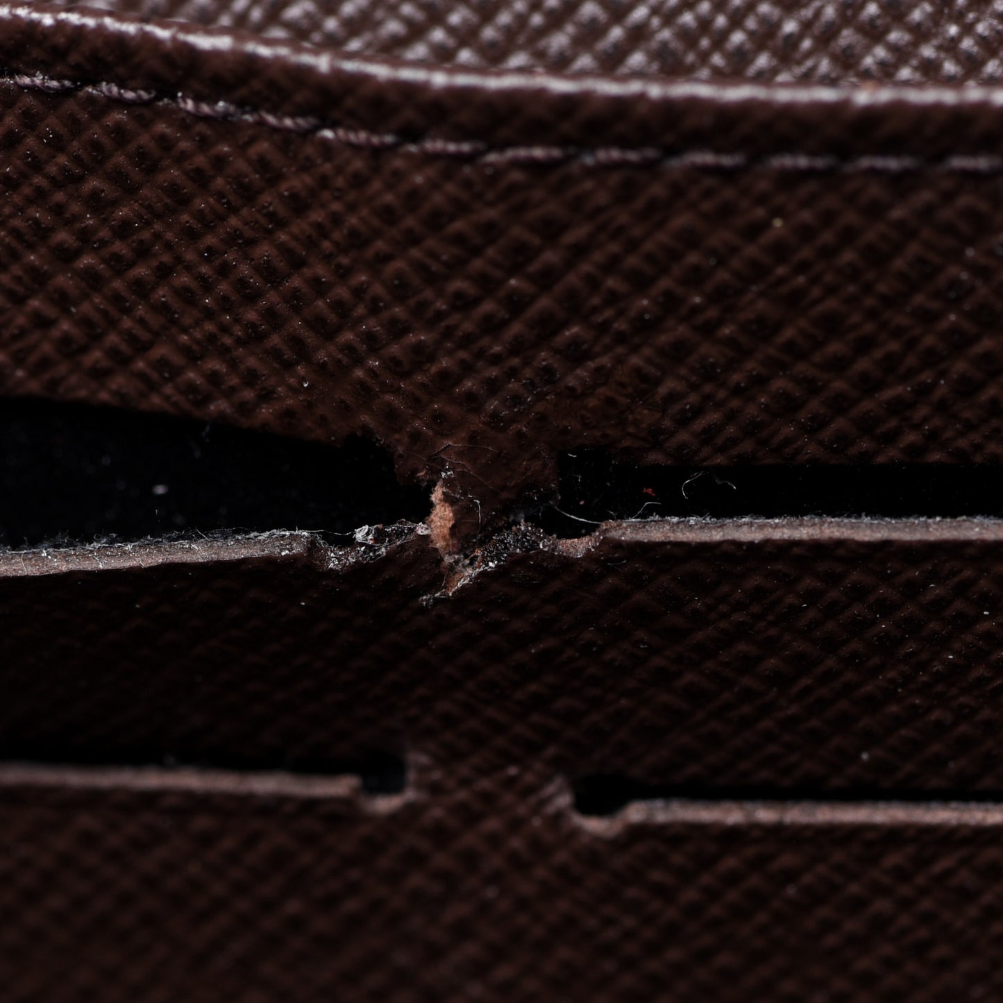 Damier Ebene Sarah Wallet NM