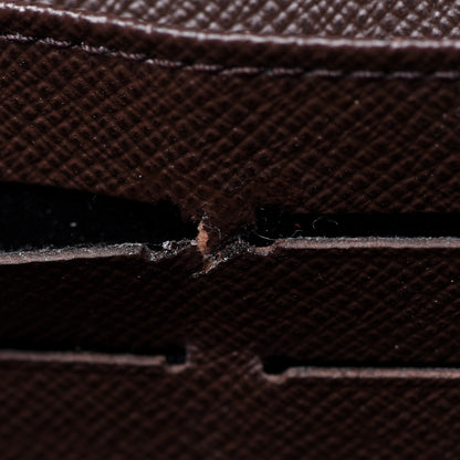 Louis Vuitton Damier Ebene Sarah Wallet NM 10 of 11