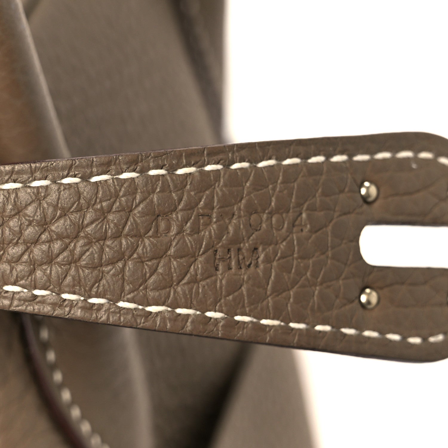 Hermes Taurillon Clemence Lindy 26 Etoupe 10 of 17