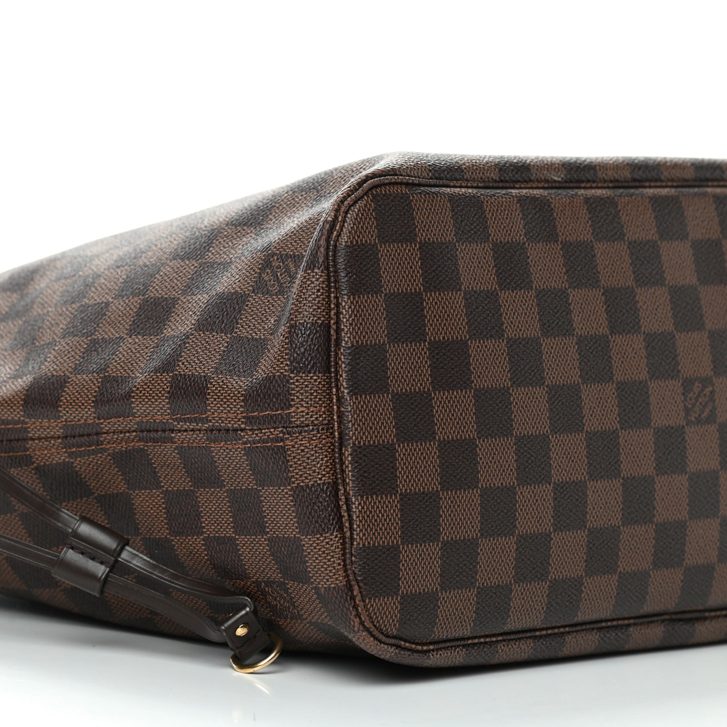 Damier Ebene Neo Neverfull MM Rose Ballerine