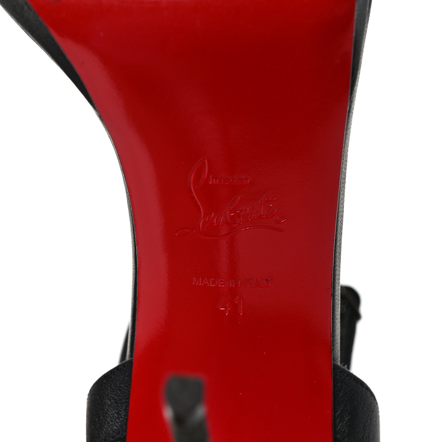 Christian Louboutin Nappa Loubi Queen 120 Pumps 41 Black 6 of 8