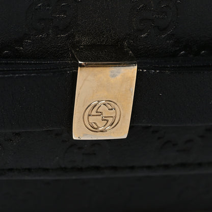 Gucci Microguccissima Bow Continental Wallet Black 10 of 11