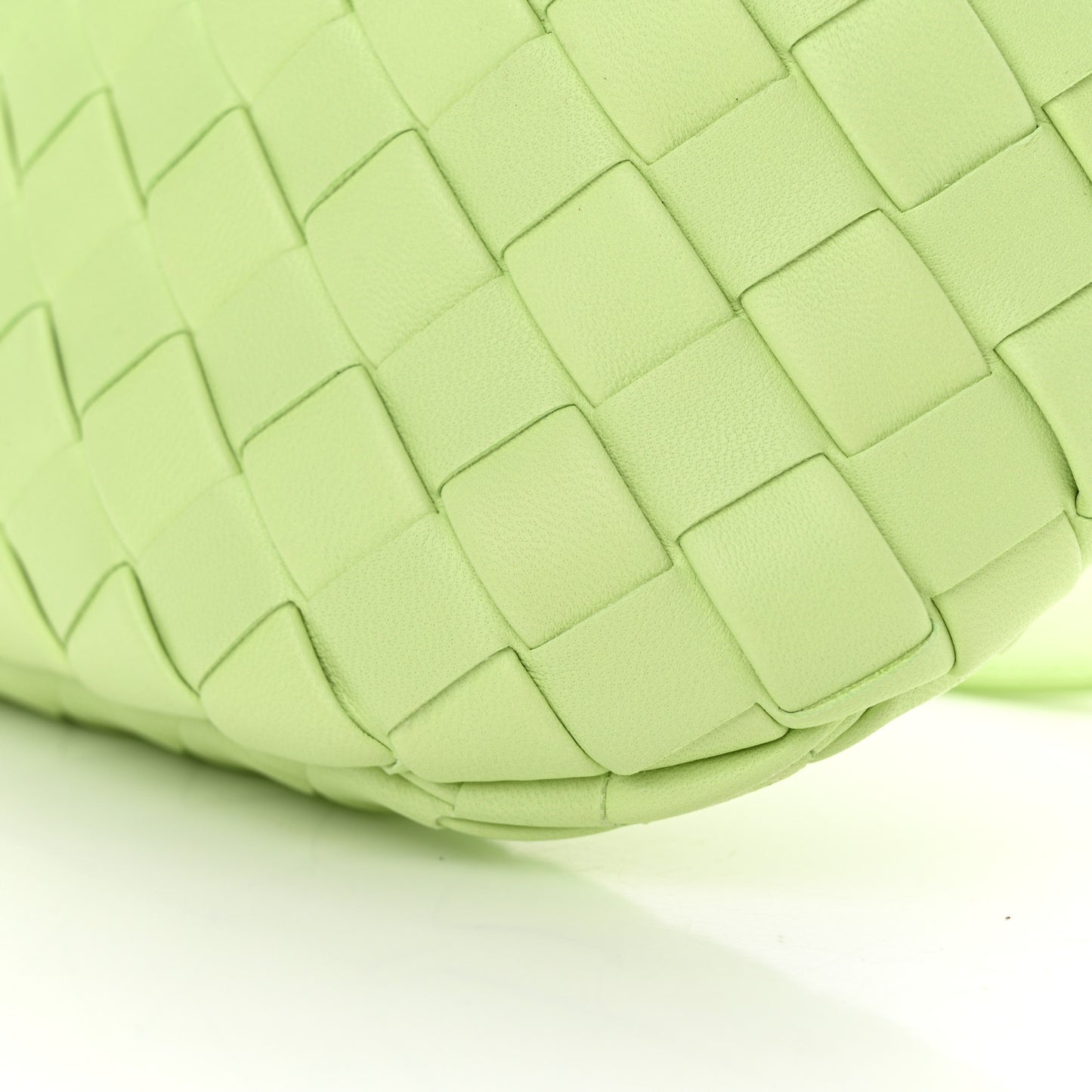 Nappa Intrecciato Belt Bag Fennel