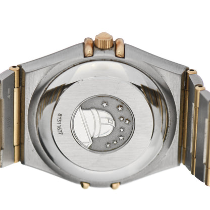 Omega Stainless Steel 18K Yellow Gold 35mm Constellation Automatic Watch White 1202.30 4 of 5