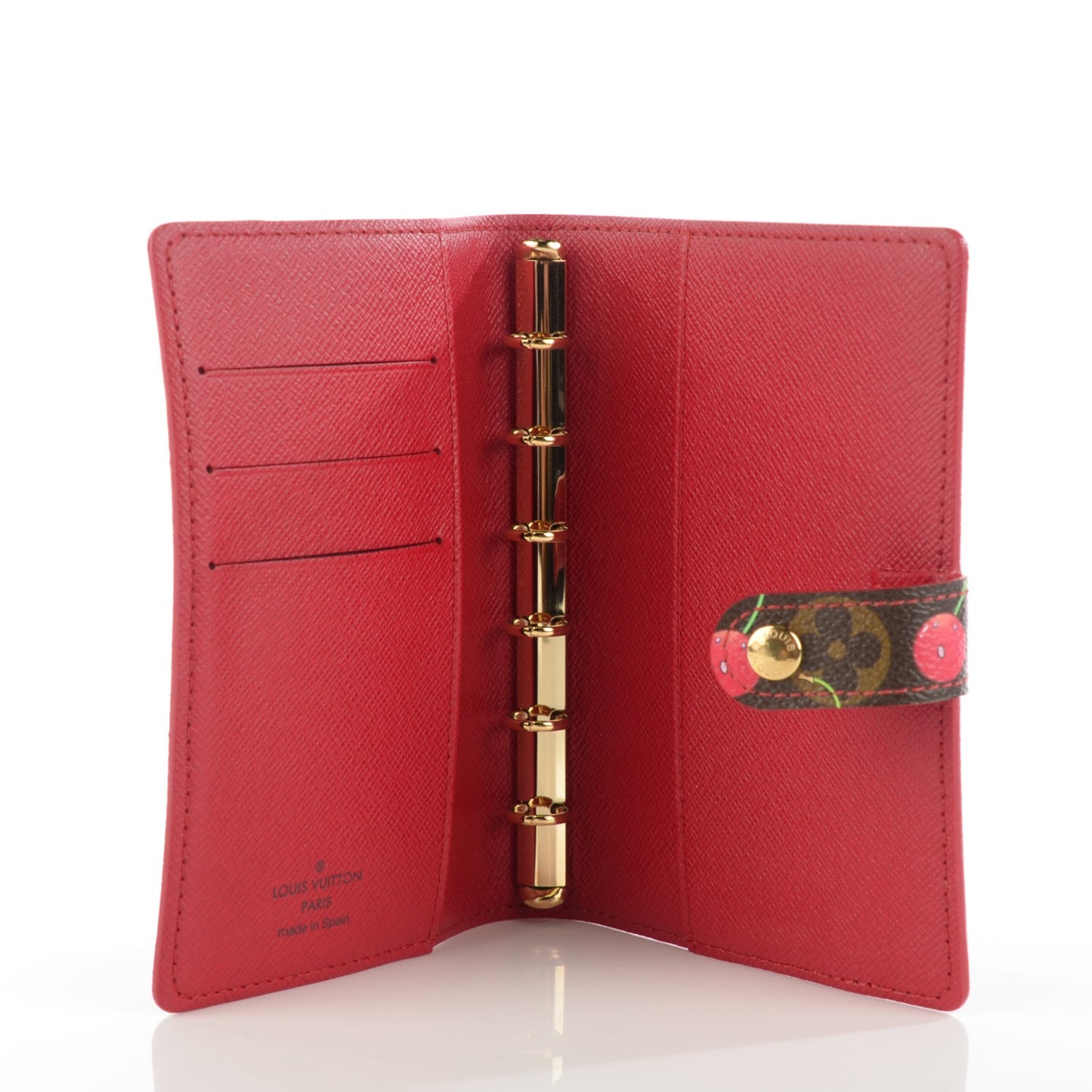 Monogram Cerises Small Ring Agenda Cover