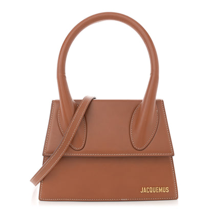 Jacquemus Smooth Calfskin Le Grand Chiquito Light Brown 1 of 15