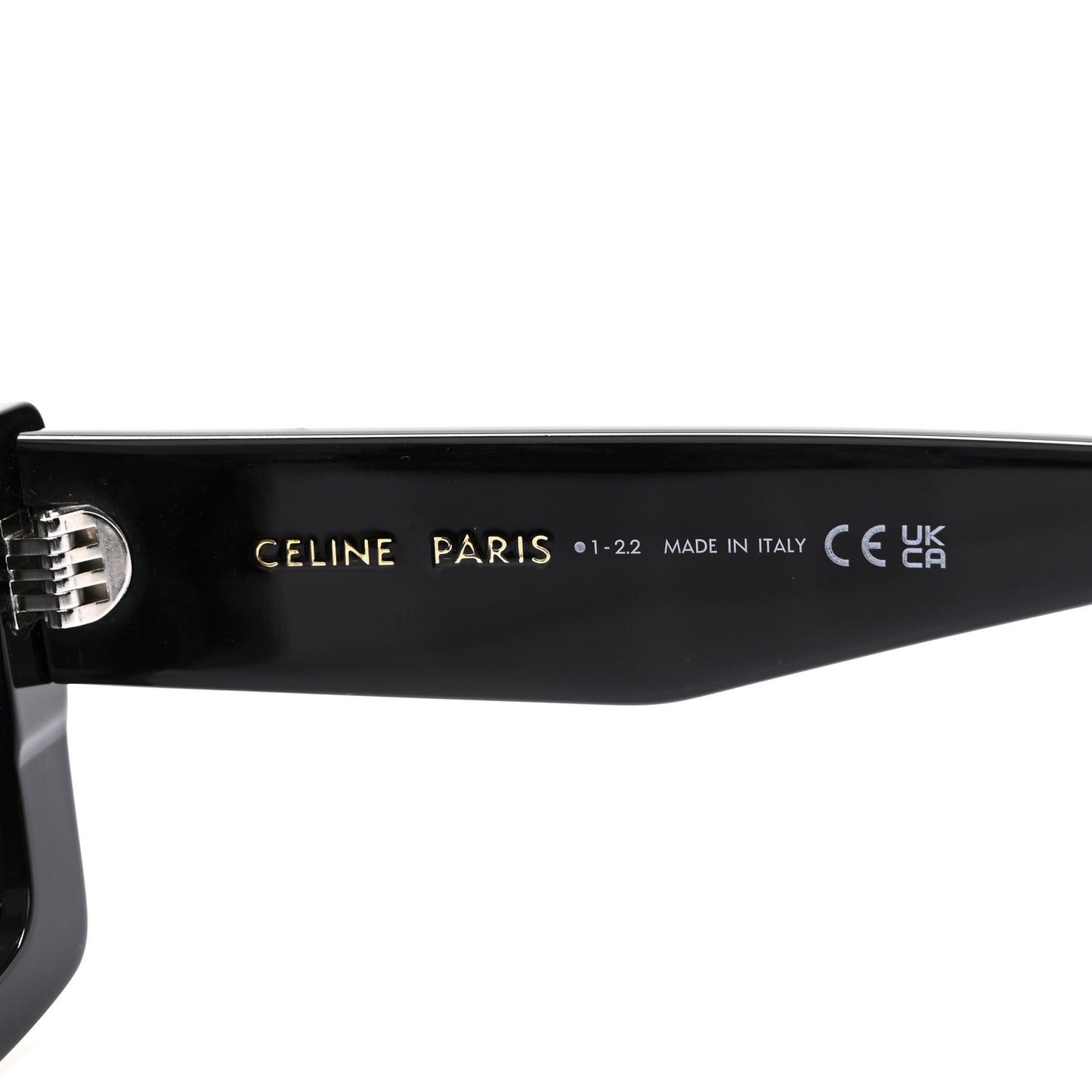 Acetate Monochroms Square Sunglasses CL40214U Black