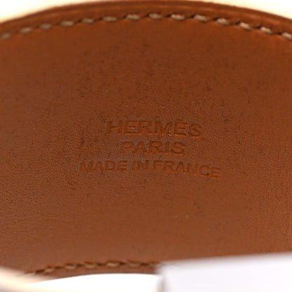 Hermes Epsom Collier de Chien CDC Bracelet S White 4 of 7