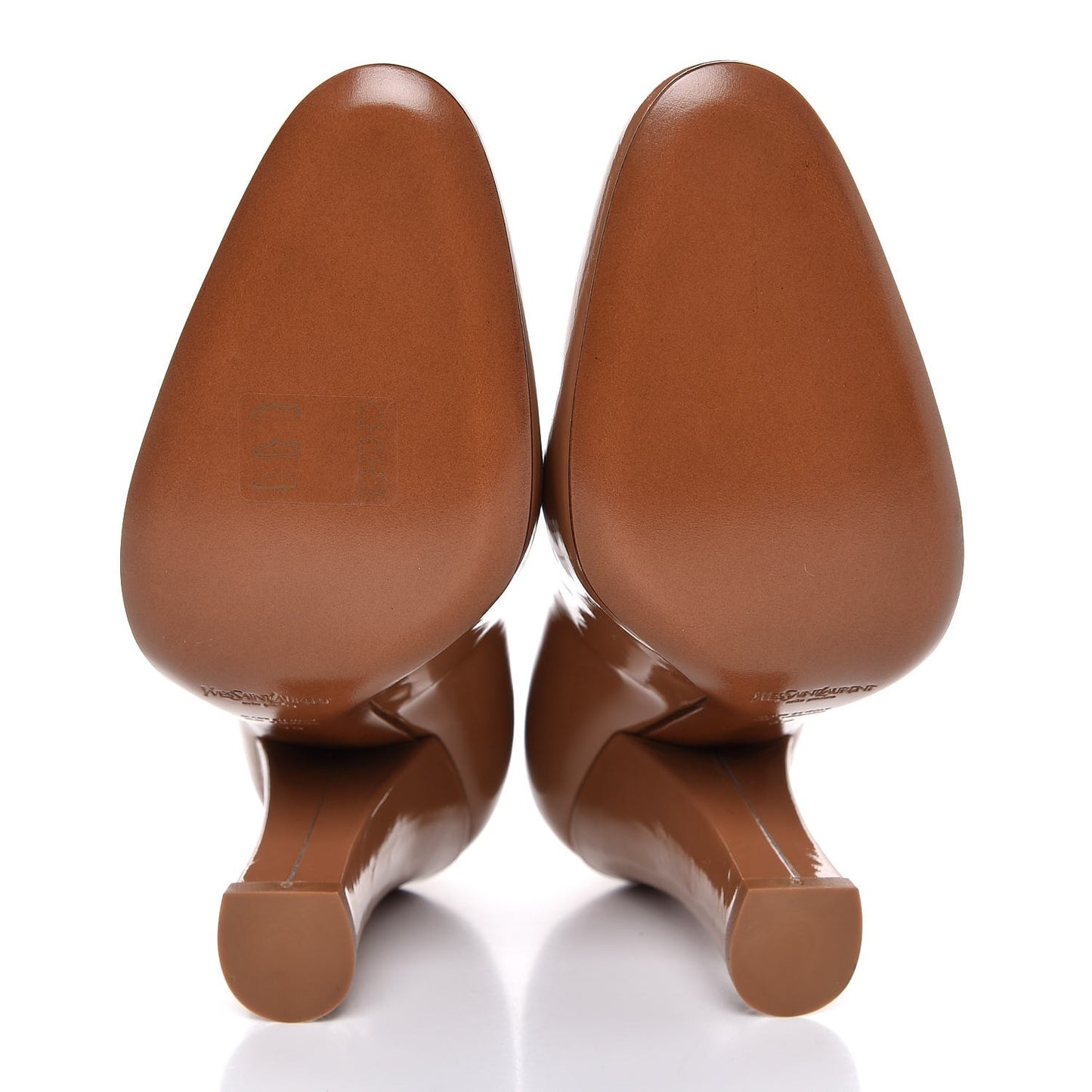 Patent Moon Calf Cleo 105 Pump 38 Flesh