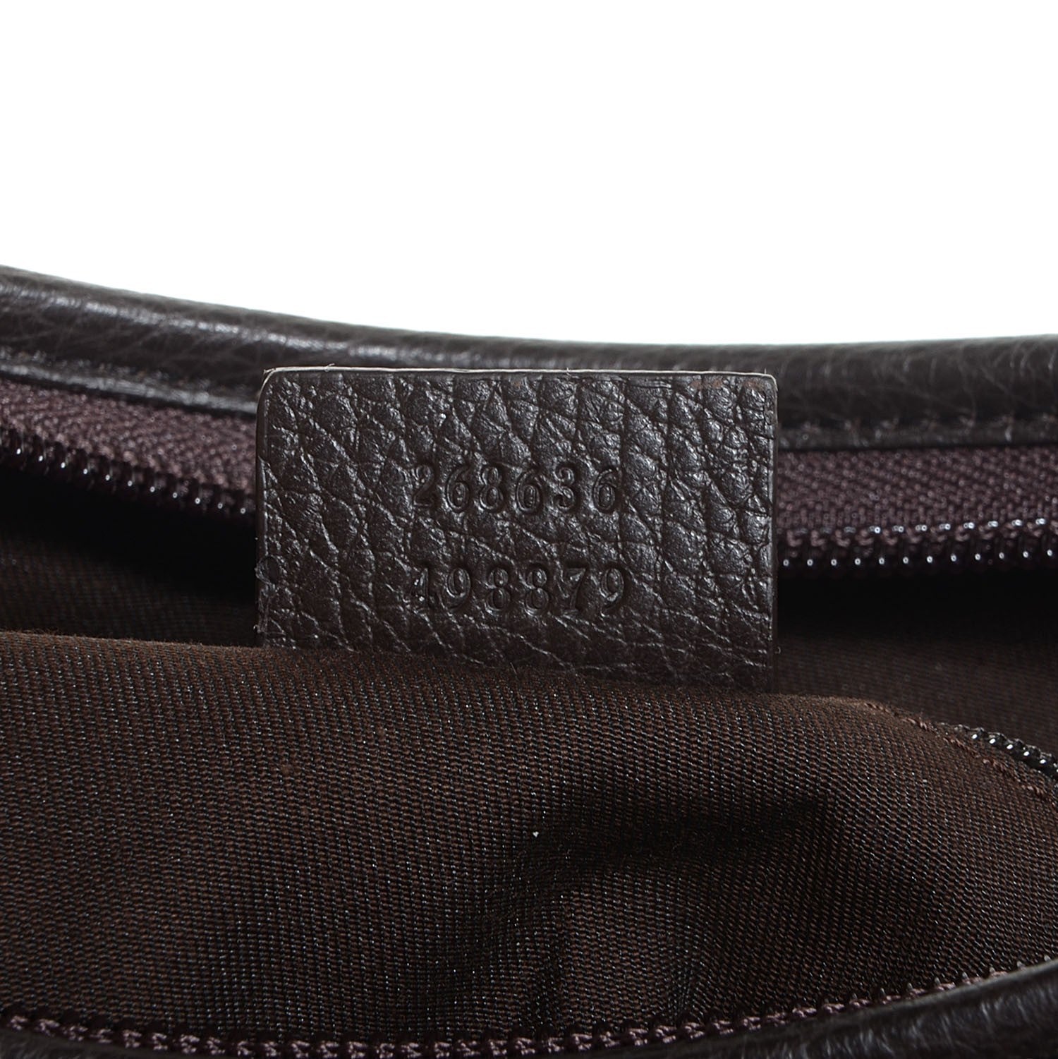 Gucci Monogram Abbey D Ring Hobo Brown 7 of 7