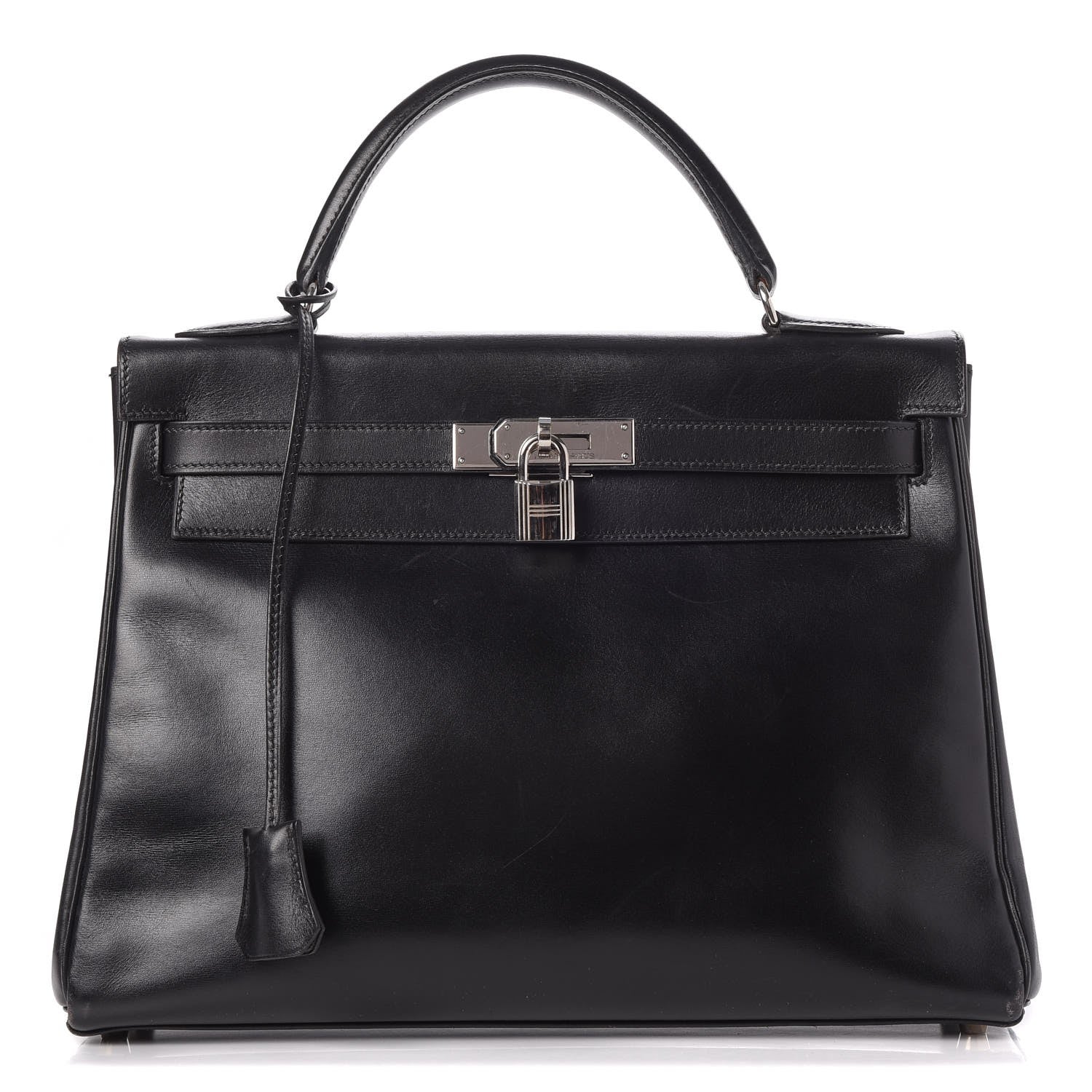 Hermes Box Kelly Retourne 32 Black 1 of 45