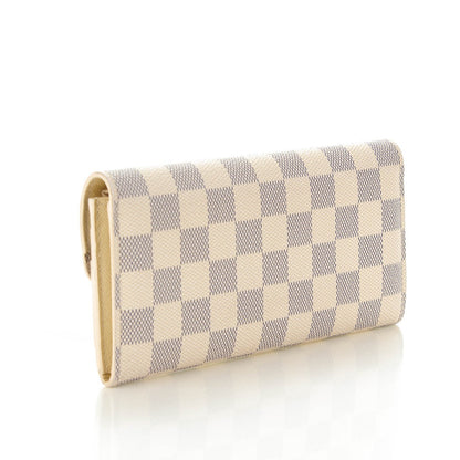 Louis Vuitton Damier Azur Emilie Wallet 3 of 6