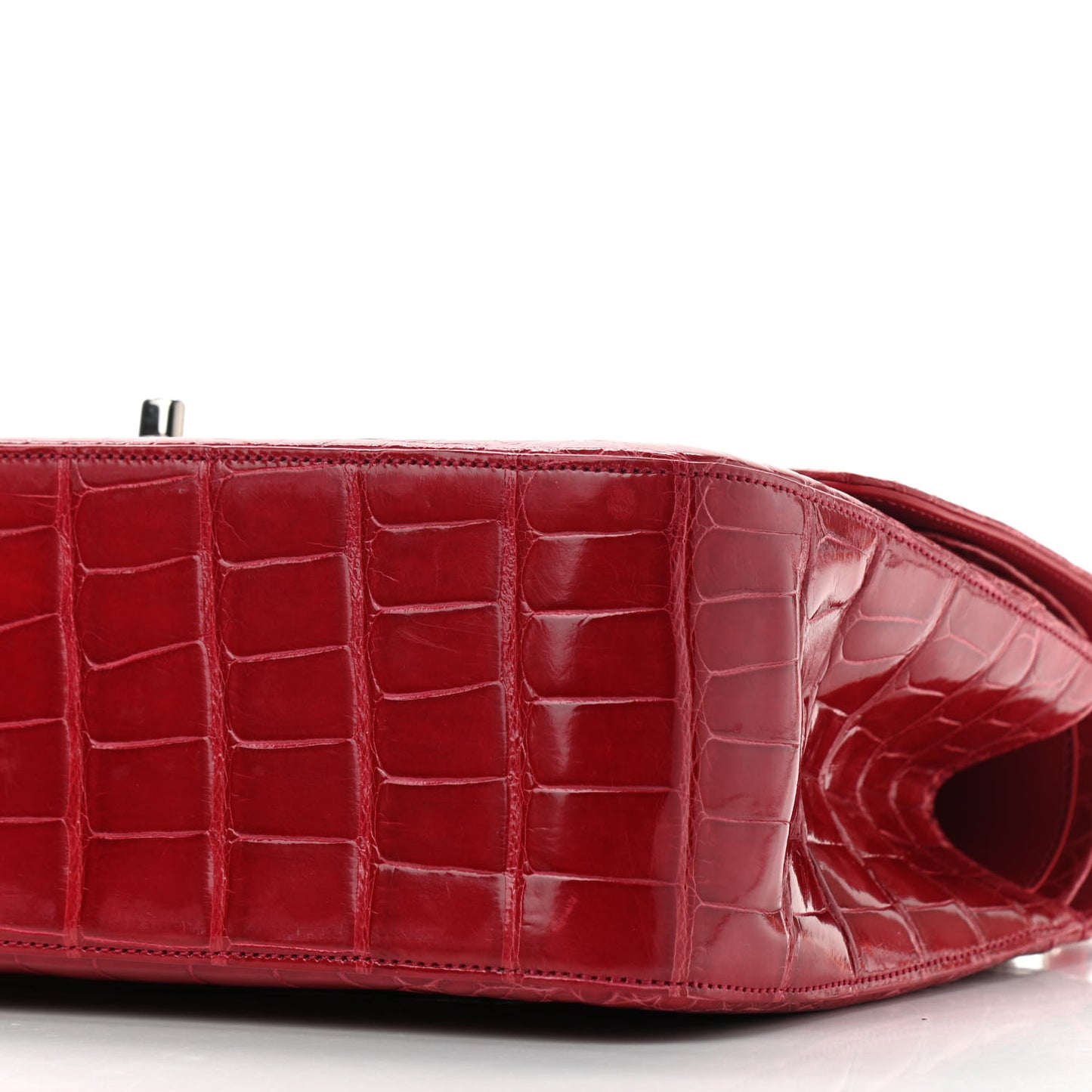 Alligator Jumbo Double Flap Red